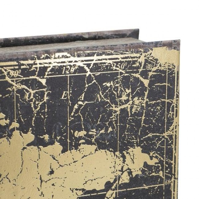 طقم كتاب ديكور بتصميم خريطه متوفر 3 احجام 7481