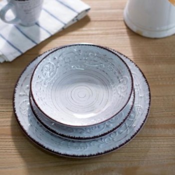 صحن سيراميك فاخر بتصميم أوربي متوفر 3 احجام 7615