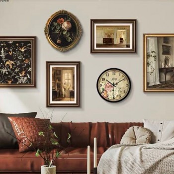 طقم مكون من مجموعة من  براويز من الخشب الطبيعي -L6933