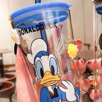  كوب زجاجي ديزني بالشاليموه 700مللي L3228 