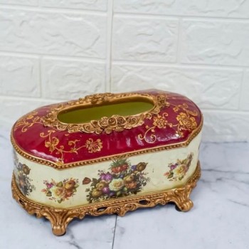 علبه مناديل سيراميك بتصميم اوربي فاخر -L5964