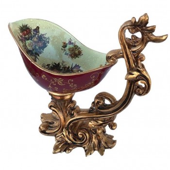 صحن تقديم سيراميك بتصميم اوربي-L5972