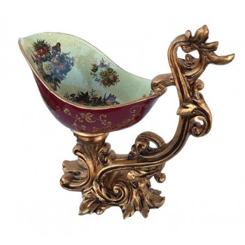 صحن تقديم سيراميك بتصميم اوربي-L5972