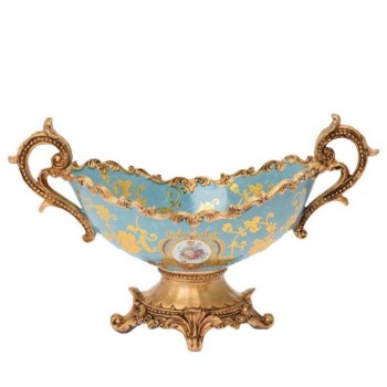 صحن تقديم سيراميك على الطراز الاروبي -5981