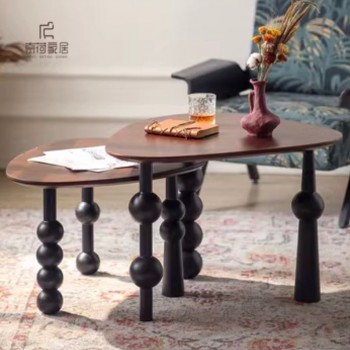 طاوله قهوه صغيره معتقه لغرفة المعيشه على طراز الحديث متوفر الحجمين L5738 طاوله قهوه صغيره معتقه لغرفة المعيشه على طراز الحديث متوفر الحجمين L5738