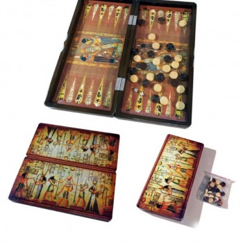 لعبه شطرنج خشب بتصميم فراعنه -5841