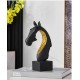 تحفه ديكور راس حصان راتنج اسود فاخر -L6159 تحفه ديكور راس حصان راتنج اسود فاخر -L6159