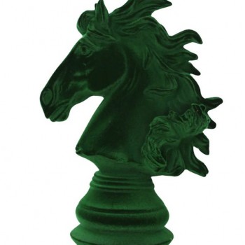 تحفه ديكور راس حصان بملمس مخملي فاخر -6647