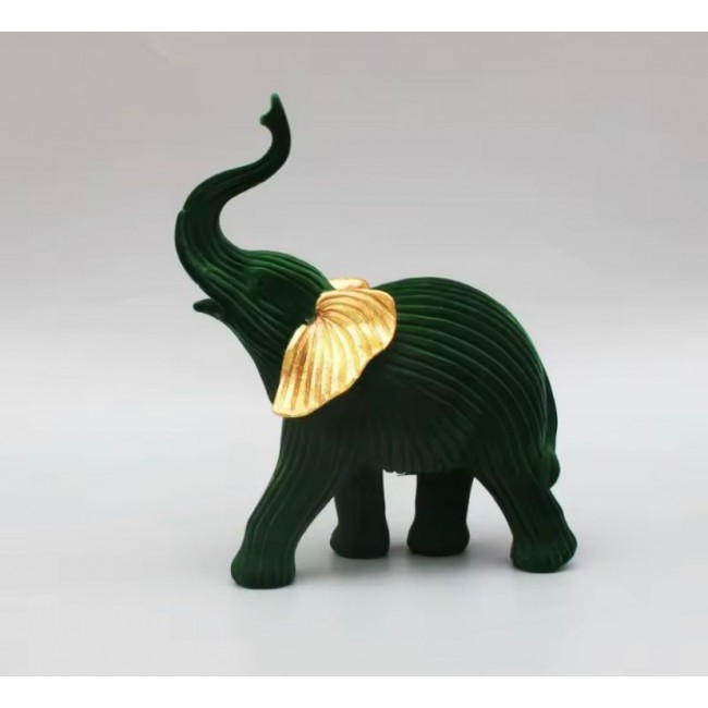 تحفه فيل من الراتنج ملائم لديكور المنزلي -6648