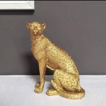 تحفه ديكور نمر من الرانتج مثالي سطح مكتب-L6130