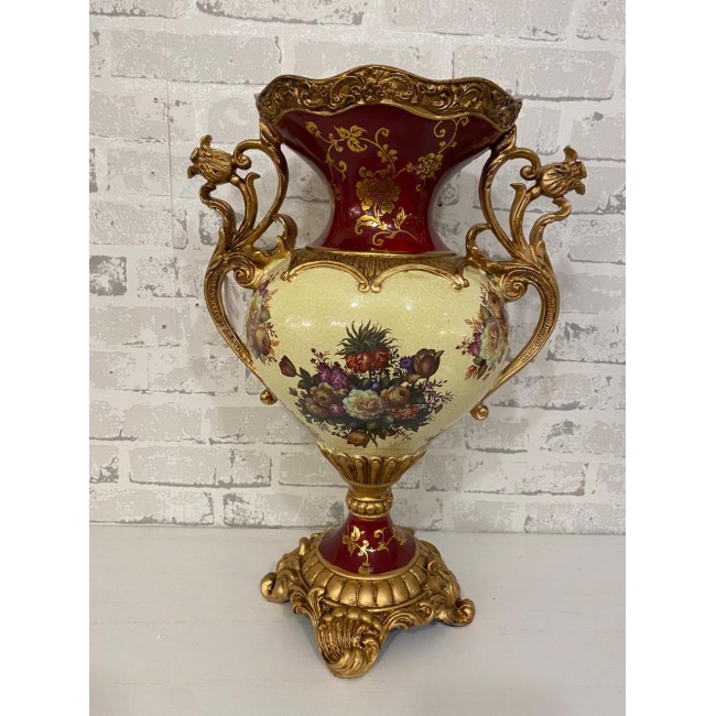 فازه سيراميك فاخره على الطراز الاروبي -L5971