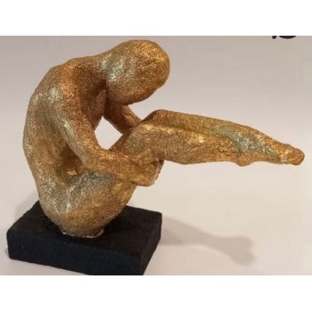 تحفه ذهبي رياضي من راتنج-6154