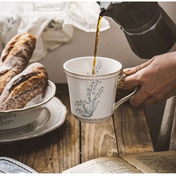 كوب من سراميك بتصميم ريفي L3317 كوب من سراميك بتصميم ريفي L3317