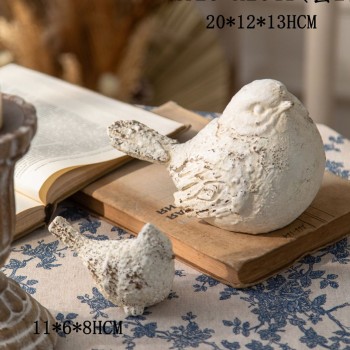 تحفه عصفور طقم فايبر حجمين -L3952 تحفه عصفور طقم فايبر حجمين -L3952