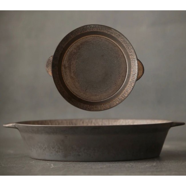 صحن سيراميك مصنوع يدويا متوفر بحجمين وعدة اللوان -3500