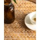 طاولة قهوه  جانبيه مصنوعه من خشب الخيزران ملائمه لغرفة المعيشه L3188