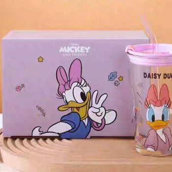 كوب زجاجي ديزني بالشاليموه 700مللي L3228 -