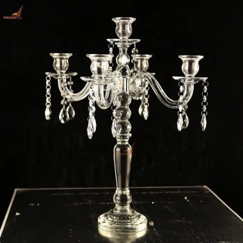 شمعدان كرستاليه من 5 اذرع بتصميم ابداعي من الزجاج L3293 شمعدان كرستاليه من 5 اذرع بتصميم ابداعي من الزجاج L3293