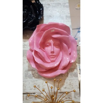 ديكور جداري من سراميك بتصميم وجه ببتلات الروز ابداعي جذاب 0107 ديكور جداري من سراميك بتصميم وجه ببتلات الروز ابداعي جذاب 0107