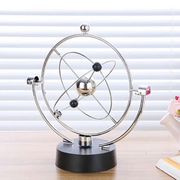 تحفه كره البندول لتزيين المكتب تعمل بطاريه او USB --L5579 تحفه كره البندول لتزيين المكتب تعمل بطاريه او USB --L5579