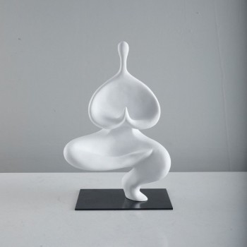 تحفه  اليوغا لسطح المكتب فن يدوي الراتنج -L5592