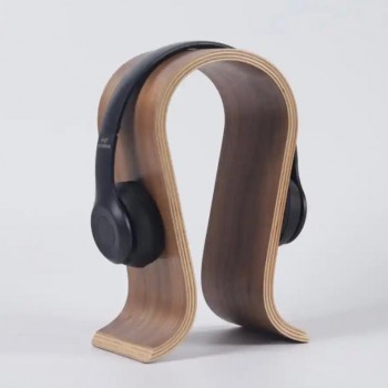 حامل سماعة رأس خشبي بتصميم مودرن -5590 حامل سماعة رأس خشبي بتصميم مودرن -5590