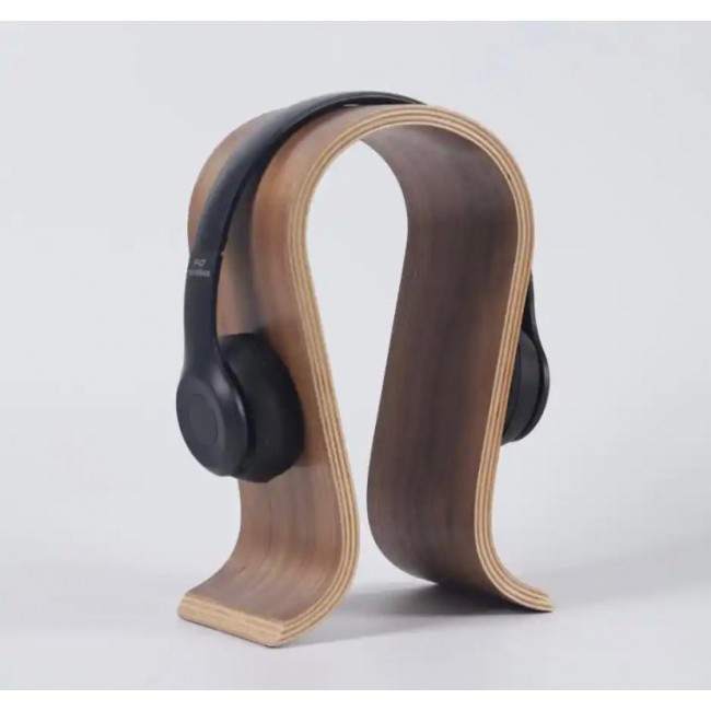 حامل سماعة رأس خشبي بتصميم مودرن -5590