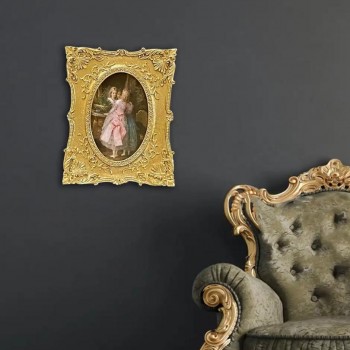 برواز ذهبي فاخر على النمط الاروبي القديم -L5199