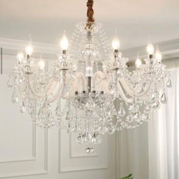 ثريا مضيئه سقفيه ملكي كريستال على نمط الاروبي -L5331