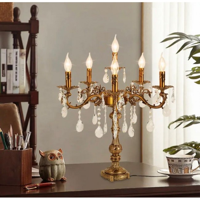 وحده اضائه شمعدان  طاوله على الطراز الاروبي -5374