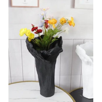 فازه فايبر مودرن انيق ملائم لديكور المنزل -5533