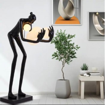 وحدة اضاءه ارضيه بشخصيةامراءه  L5342