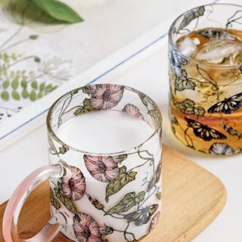 كوب سيراميك على طراز الانجليزي مقاوم للحراره -L5267