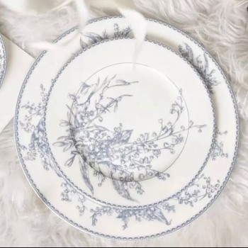 صحن سيراميك بتصميم اوربي متوفر الحجمين -5177