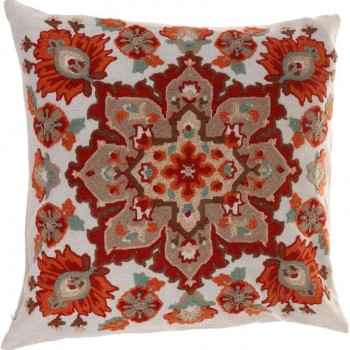 مخده بوهيمي بالوان زاهيه وجميله ملائمه لغرفة المعيشه -L5314