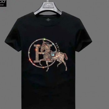 تي شيرت قطن ماسي هرمز متوفر لونين -5291 تي شيرت قطن ماسي هرمز متوفر لونين -5291