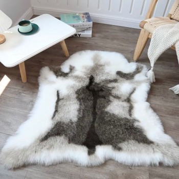 سجاده جلد فراء ملائمه للاريكه ولديكور المنزل -5089