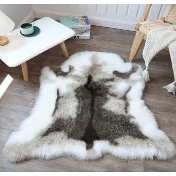 سجاده جلد فراء ملائمه للاريكه ولديكور المنزل -5089