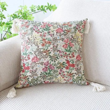 مخده بتصميم الورد ملائم لديكور المنزل -L5317