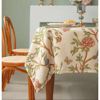 مفرش طاوله  درجه عاليه فاخره على الطراز الاروبي مقاس 130cm*220cmL5145