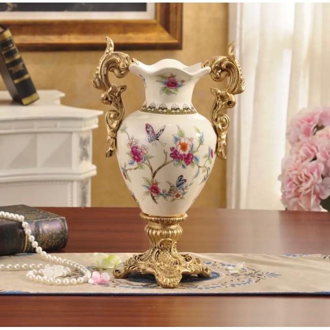 فازه سيراميك فاخر بتصميم اوربي -2-5041 فازه سيراميك فاخر بتصميم اوربي -2-5041