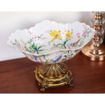 صحن تقديم للفواكه بقاعده بتصميم اوربي حديث -5031 صحن تقديم للفواكه بقاعده بتصميم اوربي حديث -5031