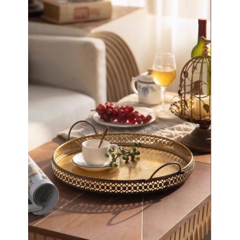 صينيه ذهبيه فاخره معدن متوفر الحجمين- 541421