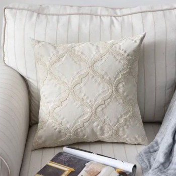 مخده اميقه مطرزه ملائمه لغرفة المعيشه -5182