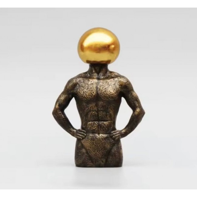 تحفه شخصية رجل القوي فن نحت التشكيلي-6165