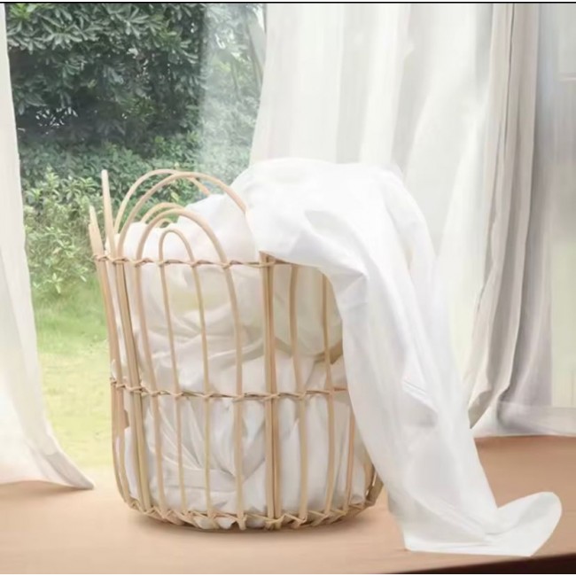 سله تخزين مصنوعه من الخيزران متوفر بحجمين -5090 سله تخزين مصنوعه من الخيزران متوفر بحجمين -5090