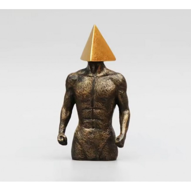 تحفه شخصية الرجل القوي فن نحت التشكيلي-L6164