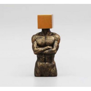 تحفه شخصية الرجل القوي فن نحت التشكيلي -L6166