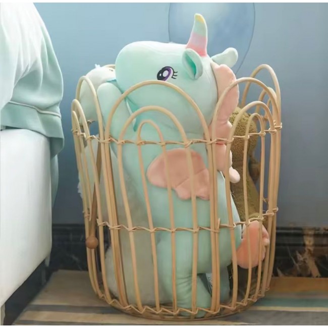 سله تخزين مصنوعه من الخيزران متوفر بحجمين -5090 سله تخزين مصنوعه من الخيزران متوفر بحجمين -5090