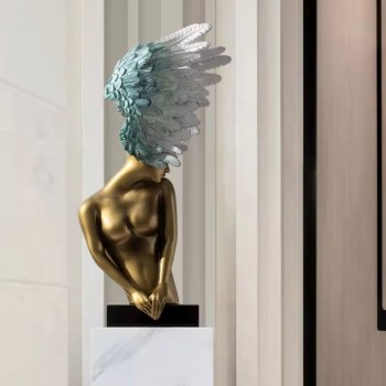 تحفه فن النحت التشكيلي مثالي لديكور المنزل -5521